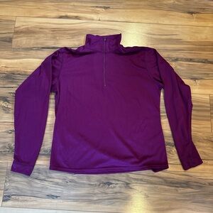 Women’s Patagonia Vintage Capilene mid weight 1/4 zip neck Small Made In USA.